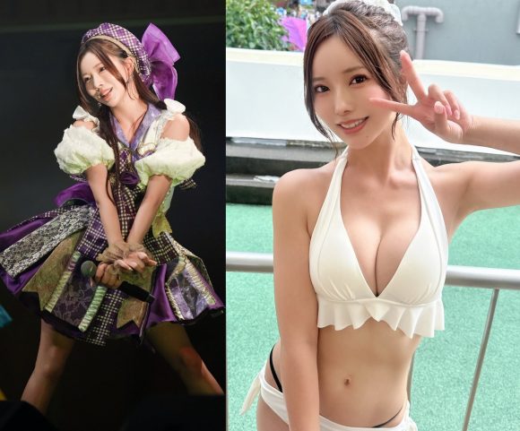 お姉さん系アイドルの雪乃かりんが結構巨乳