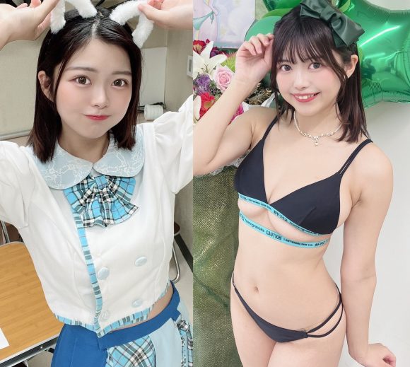 「FloreRisa」卒業した小日向ゆりがイベントで下乳見せまくる