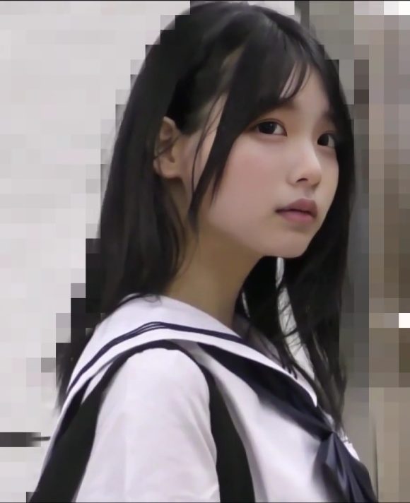 '.脱いだらスライム乳だった清楚系JKのSWちゃんの痴漢ハメ撮り'