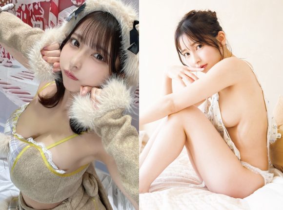 グラドル十味(26)の脱いでも脱がなくてもエロい横乳