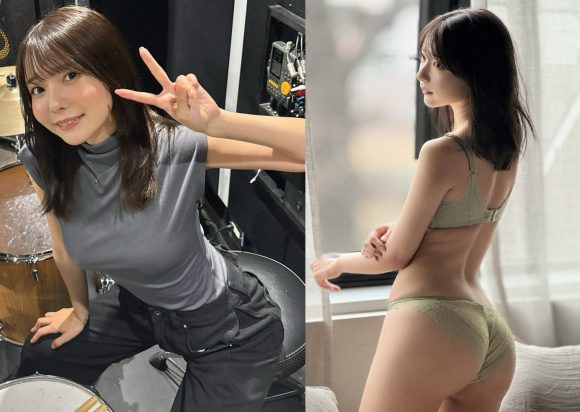 '.ドラム中もお尻のエロさが分かってしまう奥ゆいさん(27)'
